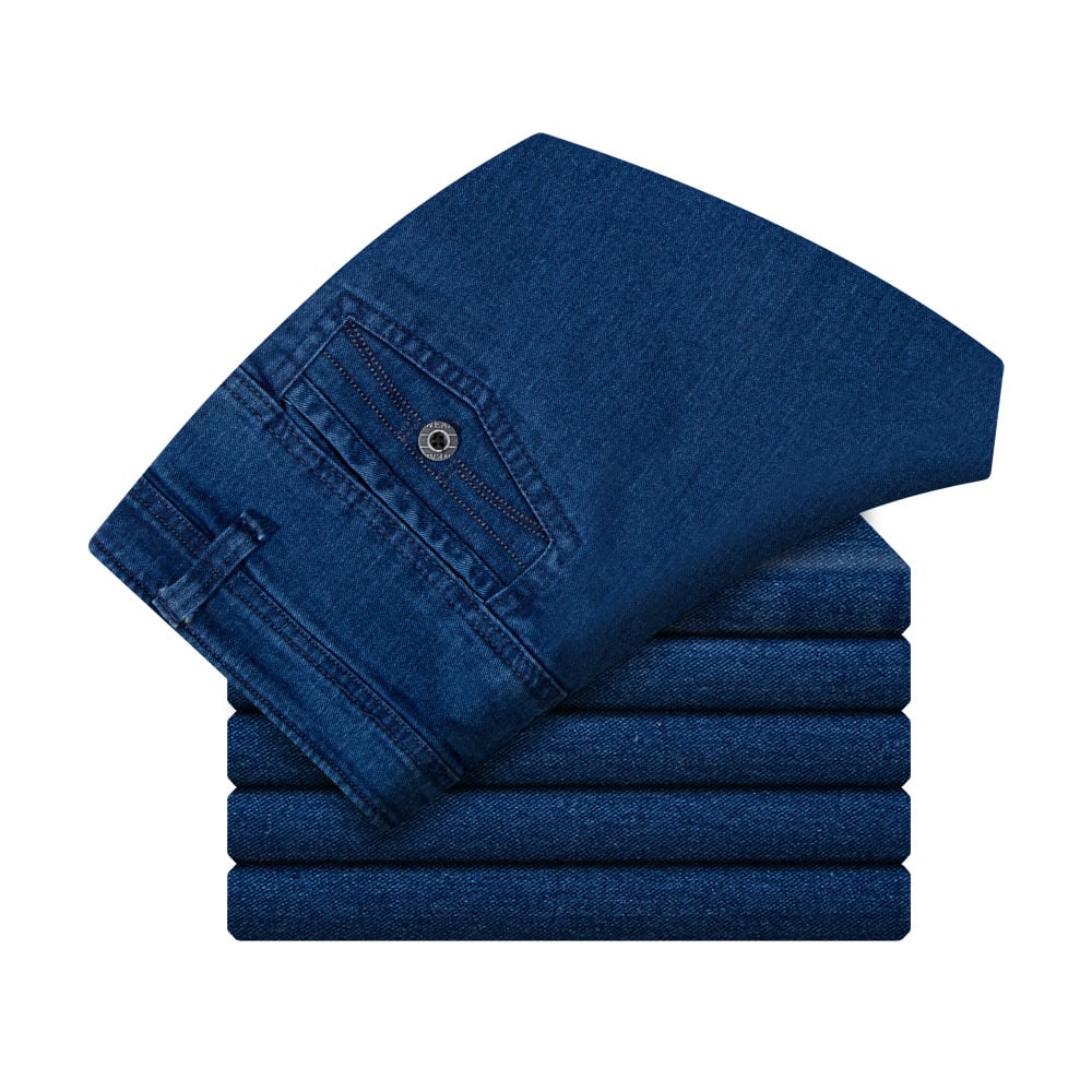 đ„ Hot Sales -50% OFFđ„ Jeans taille haute Ă coupe droite pour hommes