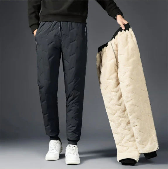 👖 50% DE RÉDUCTION ! ❄️ Pantalon de Jogging Thermique Unisexe - Isolation Chaude et Confortable pour Sport ou Quotidien en Hiver 🏃♂️📦