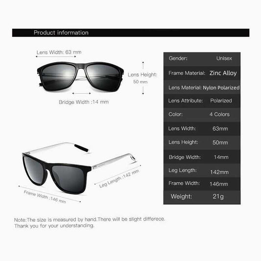 👓Nouveau conception de lunettes de soleil polarisées pour les hommes