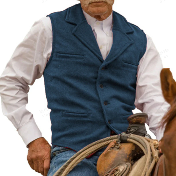 đ„Offre Ă durĂ©e limitĂ©e-Gilet business dĂ©contractĂ© slim fit pour homme