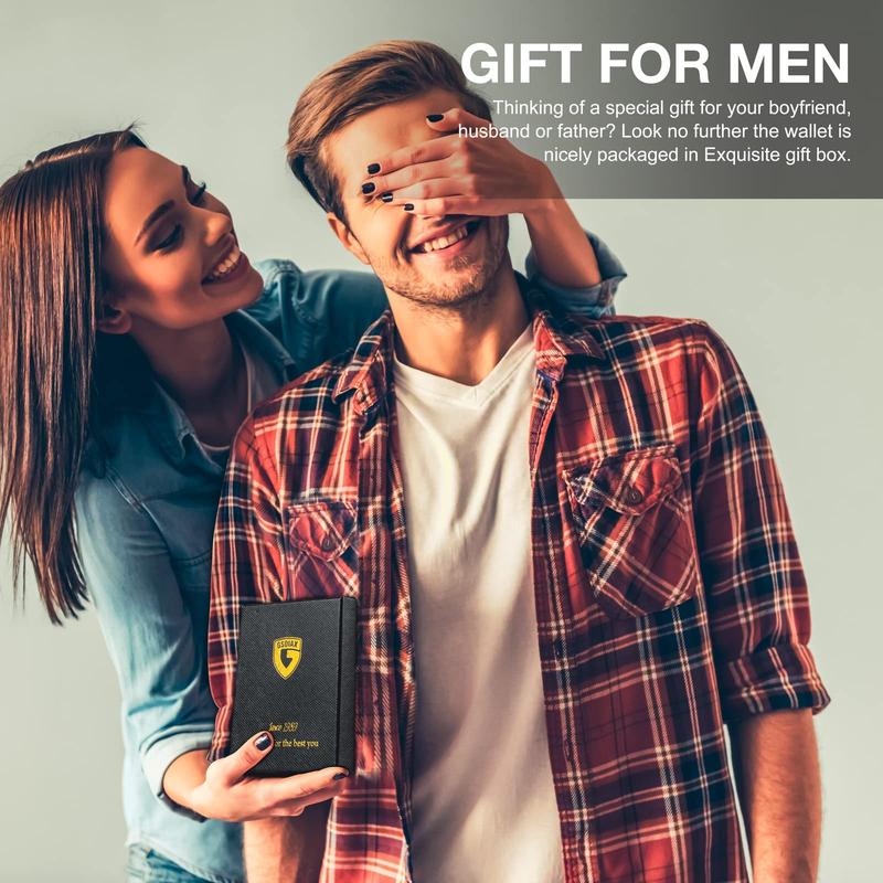 🔥Offre à durée limitée !🔥 Porte-cartes de crédit en cuir et fibre de carbone avec protection RFID