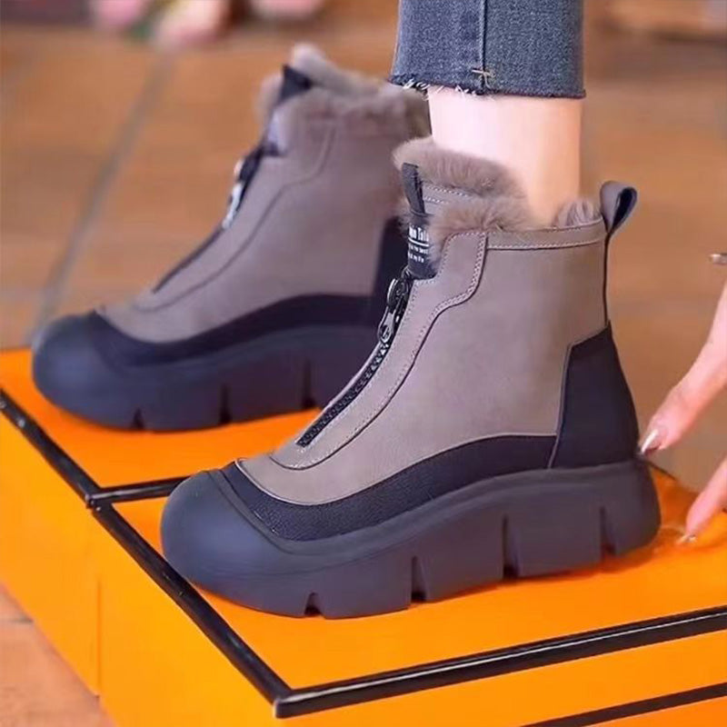 🌸Bottes de neige imperméables et chaudes à fermeture éclair pour femmes💝