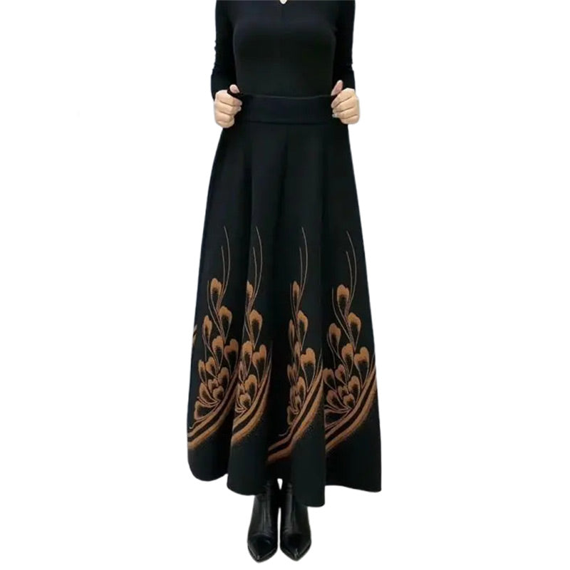 ❄️Remise automne et hiver 50%🍂Jupe trapèze élégante taille haute pour femmes