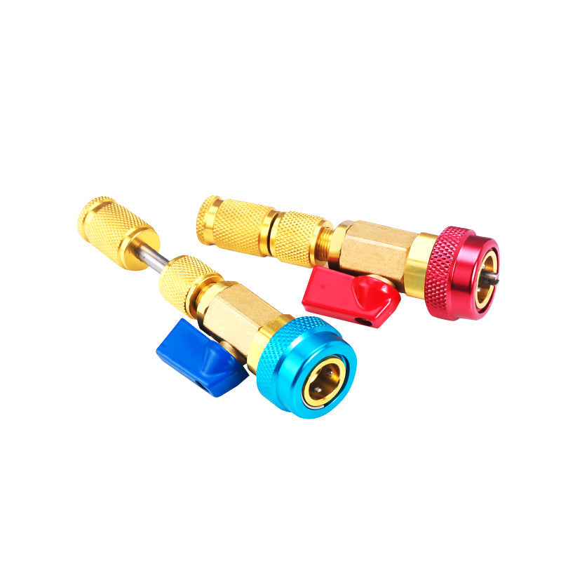 🔧 PROMO LIMITÉE 50% DE RÉDUCTION ! 💥 Outil Démontage Rapide Noyau de Valve – R134A, Haute/Basse Pression, Robinet Intégré ✨