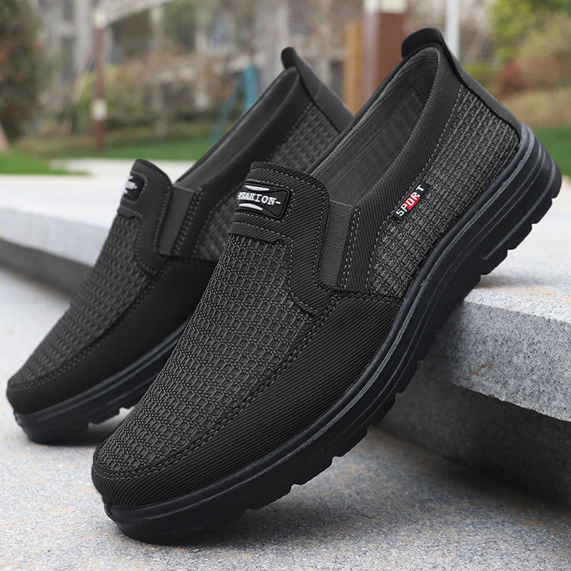 Chaussures slip-on décontractées et respirantes pour homme