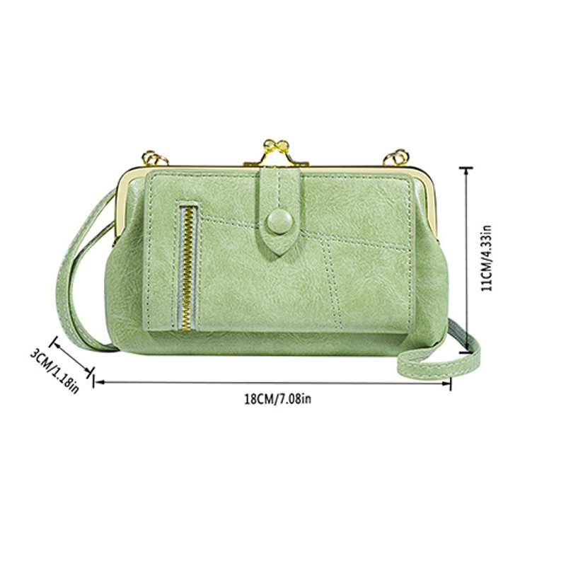 Crossbody Phone Bag with Multi-Card Organizer