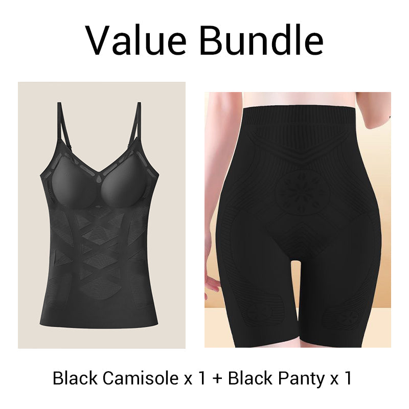 👙 50% DE RÉDUCTION! 👚 Camisole Gainante Femme – Soutien-Gorge Intégré, Tissu Respirant & Maintien Confortable pour une Silhouette Affinée ✨
