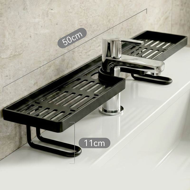 💖 VENTE CHAUDE -49 % 💖 Porte-éponge et égouttoir sans perçage pour évier de cuisine