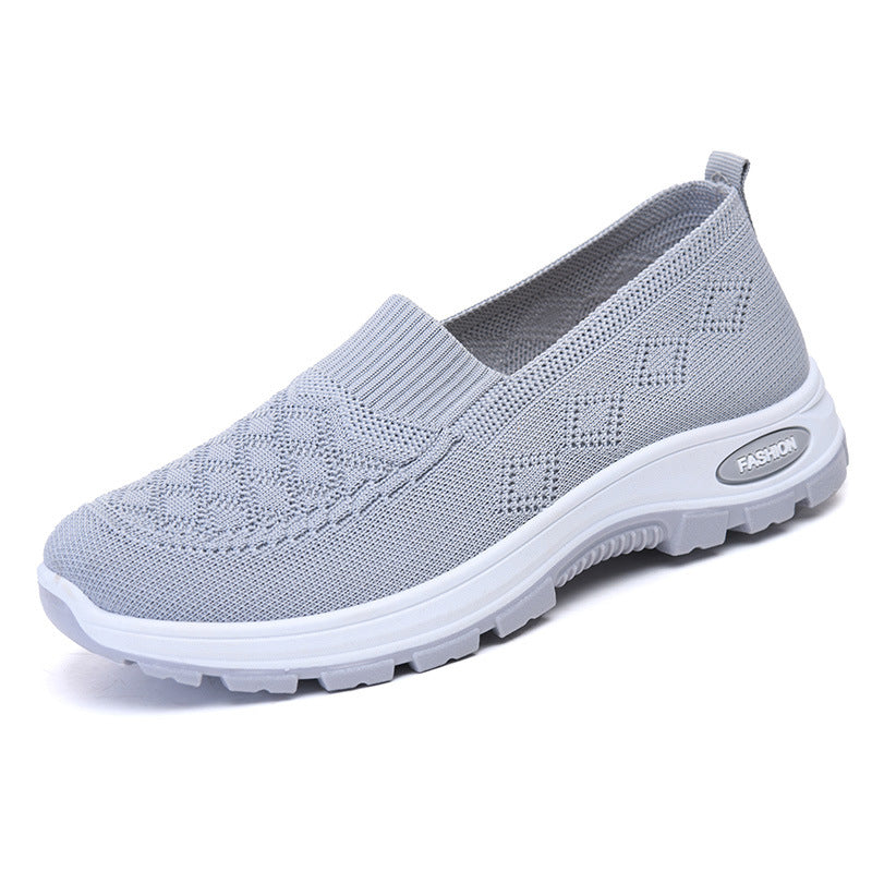Chaussures plates pour femmes, respirantes et confortables