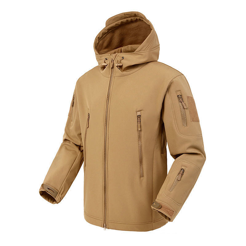 Veste d'extérieur imperméable et chaude pour homme