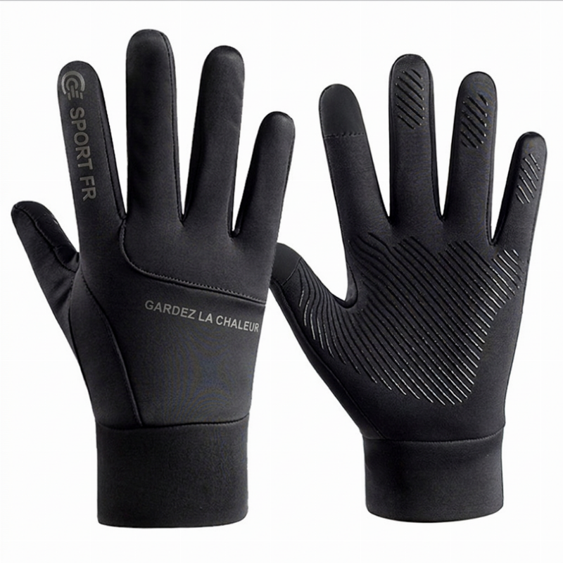 🎁-50% DE RÉDUCTION ! 🧤Gants de Sport Coupe-Vent Tactiles, Gants de Cyclisme Chauds Antidérapants pour Randonnée, Moto et Activités Extérieures