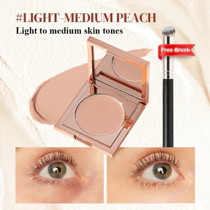 🎁 50% DE RÉDUCTION ! 💥✨ Correcteur Magique pour les Yeux – Efface Cernes, Poches & Taches + Pinceau Offert 🎁👁️