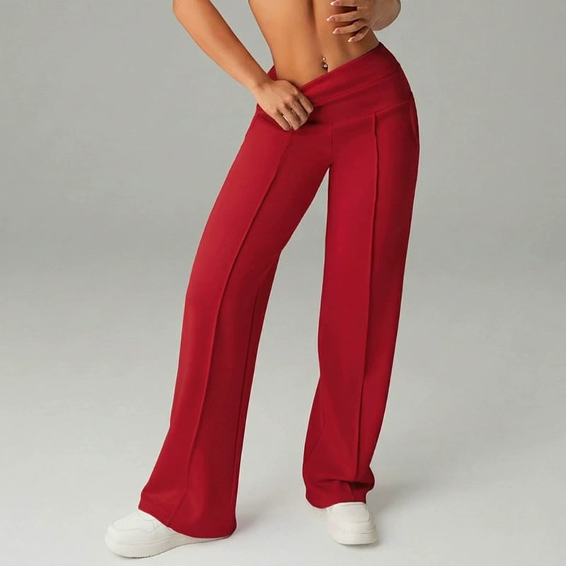 👖 50% DE RÉDUCTION ! 💃 Pantalon Droit Femme – Coupe Ample, Tissu Souple & Élégance Quotidienne ✨