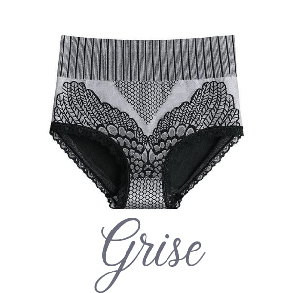 💖  Sous-vêtements sexy en dentelle à taille haute avec contrôle du ventre pour femmes