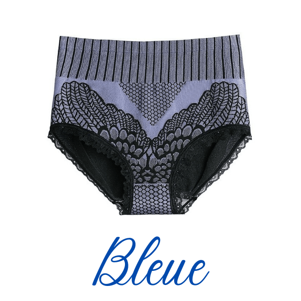 💖  Sous-vêtements sexy en dentelle à taille haute avec contrôle du ventre pour femmes