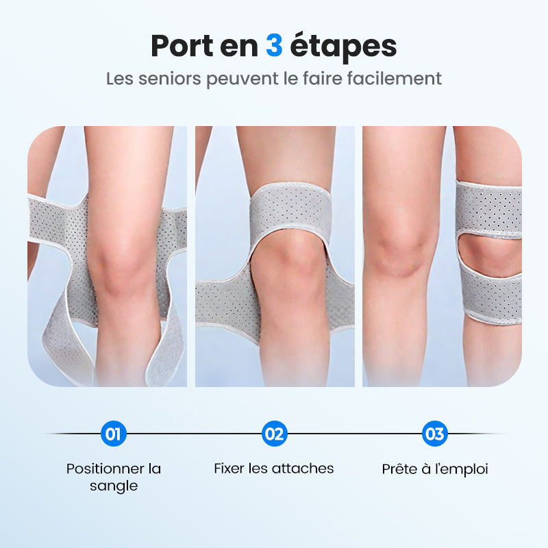 Genouillère ajustable de protection du genou pour le sport