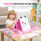 🔥 50% DE RÉDUCTION ! ✨ Kit Artistique 6-en-1 Enfant - 208 Pièces, Chevalet Double Face, Matériaux Sûrs, Idéal pour Développer la Créativité 🎨✨