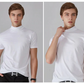 📢📢50 % de réduction !! ⏰T-shirt slim fit à col montant pour homme