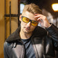 🕶️55% DE RÉDUCTION MAINTENANT🎅Lunettes de Conduite Nuit - Verres Polarisés & Anti-Reflets, Vision Claire et Sécurisée pour la Nuit ✨