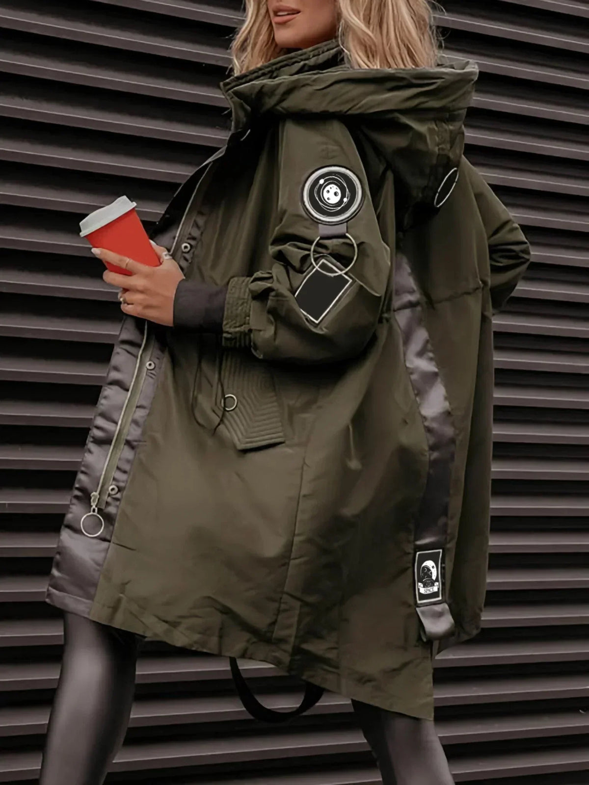 💜 DERNIER JOUR DE LA PROMOTION – 59 % DE RÉDUCTION 💜 Veste femme à manches longues et capuche