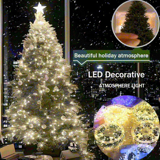 📢📢50% DE RÉDUCTION !!! 🎅 Guirlande Lumineuse USB - 8 Effets Lumineux, Fils de Cuivre Flexibles, Éclairage d'Ambiance Intérieur/Extérieur 🎄💡