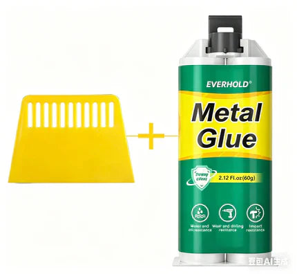 🔧 PROMO LIMITÉE 50% DE RÉDUCTION ! ⚙️ Colle AB pour Métaux – 2 Composants, Extra-Forte, Rapide 🛡️