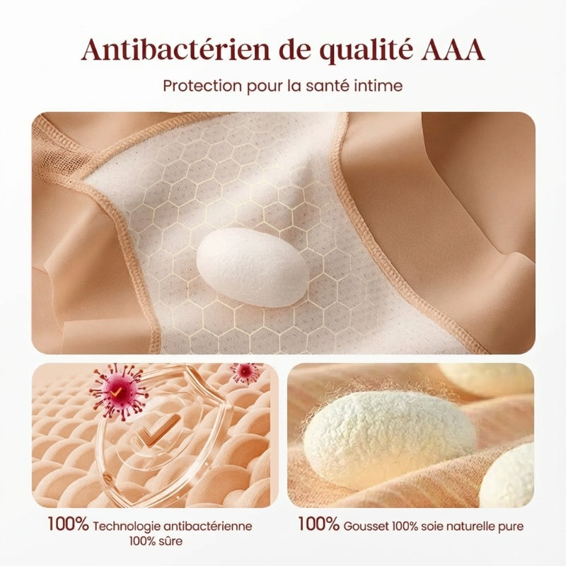 Sous-vêtements respirants pour femmes, style short
