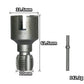 💎 Achetez 1, obtenez 1 GRATUIT ! 💎 Outil de Filetage Double pour Tuyaux PVC – Intérieur & Extérieur, Compatible Perceuse, Précis & Robuste 🛠️💧