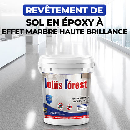 ✨Nouveauté✨Revêtement de sol époxy finition marbre haute brillance