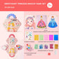 📢📢50% DE RÉDUCTION !!! ✨Ensemble de jeu d'habillage et de maquillage de princesse fantastique 3 en 1