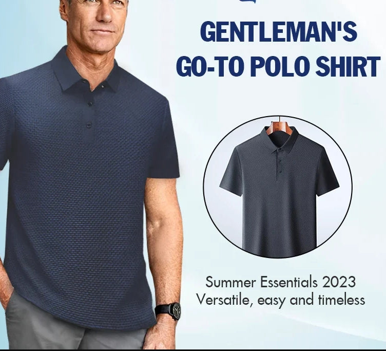 ✨ Chemise Homme en Soie Glacée - Texture Luxueuse et Respirante pour Événements Élégants ou Quotidien 🎩🔥