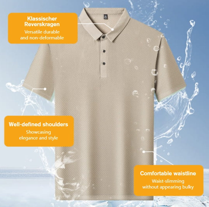 ✨ Chemise Homme en Soie Glacée - Texture Luxueuse et Respirante pour Événements Élégants ou Quotidien 🎩🔥