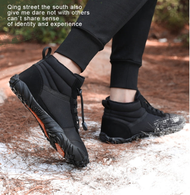 👟 60% OFF + LIVRAISON GRATUITE ! ❄️ Chaussures Pieds Nus Hiver - Antidérapantes & Imperméables 🏔️📦
