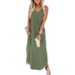 📢🌞 Subvention limitée en été-50% de réduction 🌷 Robes d'été Robe Maxi Vacances Plage Robes de soleil avec poches