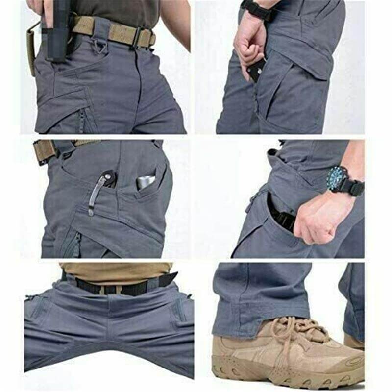 🔥 50% DE RÉDUCTION ! 🌧️ Pantalon Tactique Imperméable pour Homme – 10 Poches, Respirant & Ultra-Résistant, Idéal Rando, Trek ou Usage Quotidien ! 💪