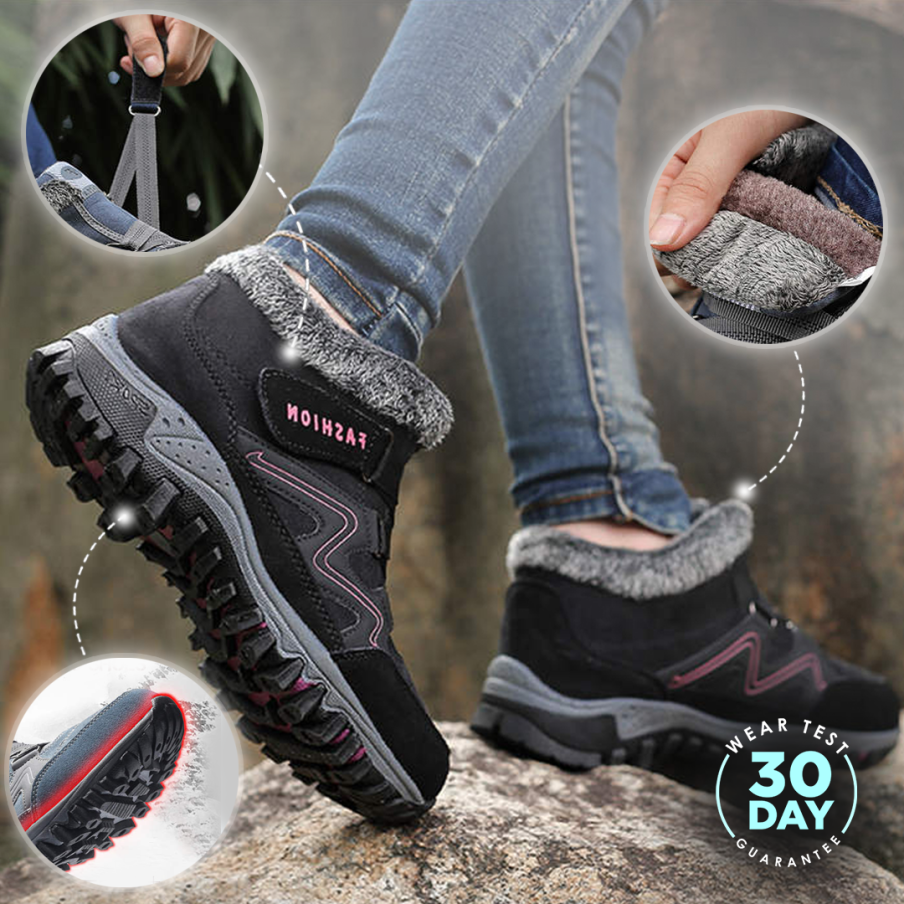 👢 49% OFF MAINTENANT ! 🔥 Bottes d'Hiver Thermorégulatrices pour Femmes - Imperméables & Semelle Antidérapante 🚚