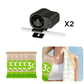 🌀🌬️ PROMO FLASH 50% ! Ventilateur Personnel USB Mains Libres – Fixation Grille Aération Voiture ou Bureau, Écran LED, Silencieux (<36dB), Batterie 2000/4000mAh, 3 Couleurs 🚗