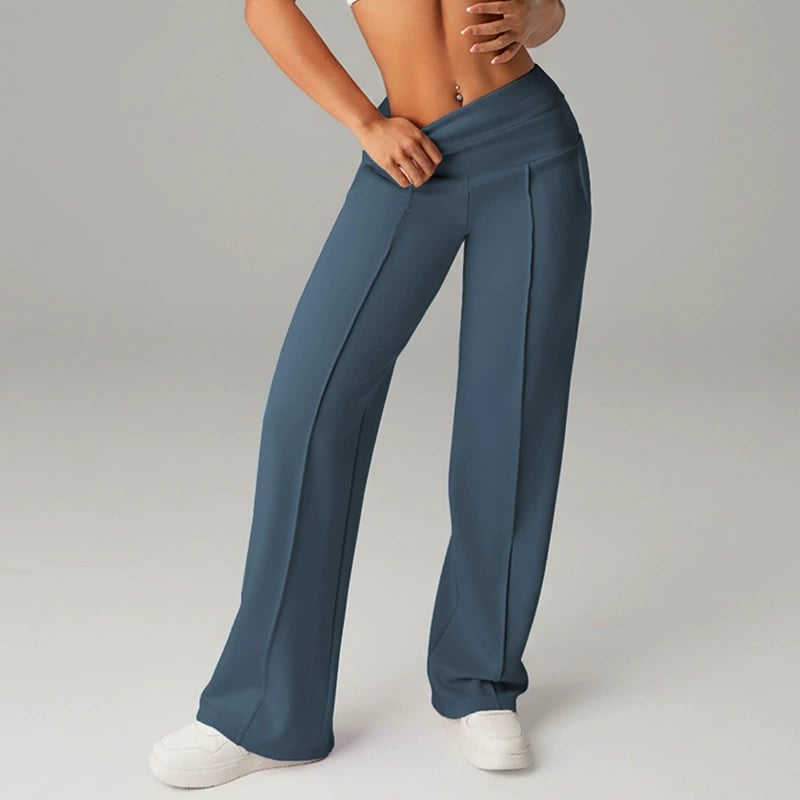 👖 50% DE RÉDUCTION ! 💃 Pantalon Droit Femme – Coupe Ample, Tissu Souple & Élégance Quotidienne ✨