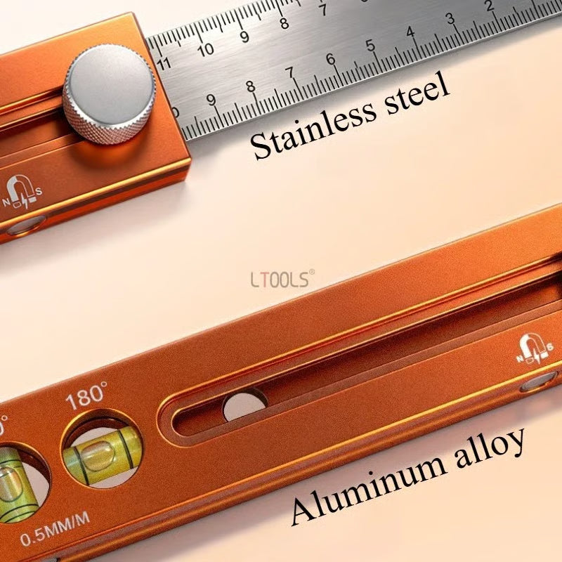 📏 Règle à niveau multifonctionnelle pour le marquage🔥