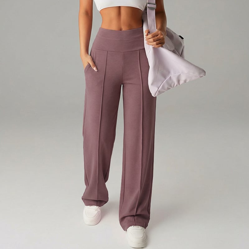 👖 50% DE RÉDUCTION ! 💃 Pantalon Droit Femme – Coupe Ample, Tissu Souple & Élégance Quotidienne ✨