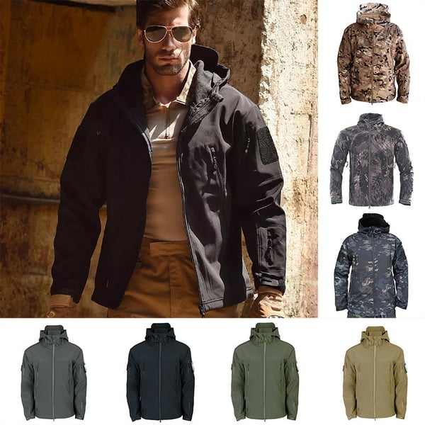 🎉 50% DE RÉDUCTION LIMITÉE ! ✨ Veste Homme Imperméable & Coupe-Vent Chaude – Confort Extrême pour l'Automne et l'Hiver 🌧️