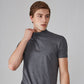 📢📢50 % de réduction !! ⏰T-shirt slim fit à col montant pour homme