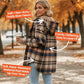 🎉 Last Day Promotion-50% OFF 🧥Women’s Classic Cozy Plaid Hooded Jacket