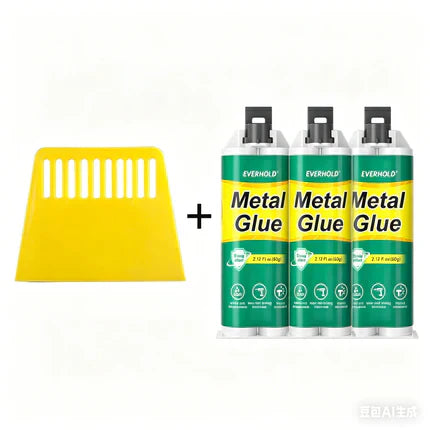 🔧 PROMO LIMITÉE 50% DE RÉDUCTION ! ⚙️ Colle AB pour Métaux – 2 Composants, Extra-Forte, Rapide 🛡️