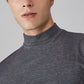 📢📢50 % de réduction !! ⏰T-shirt slim fit à col montant pour homme