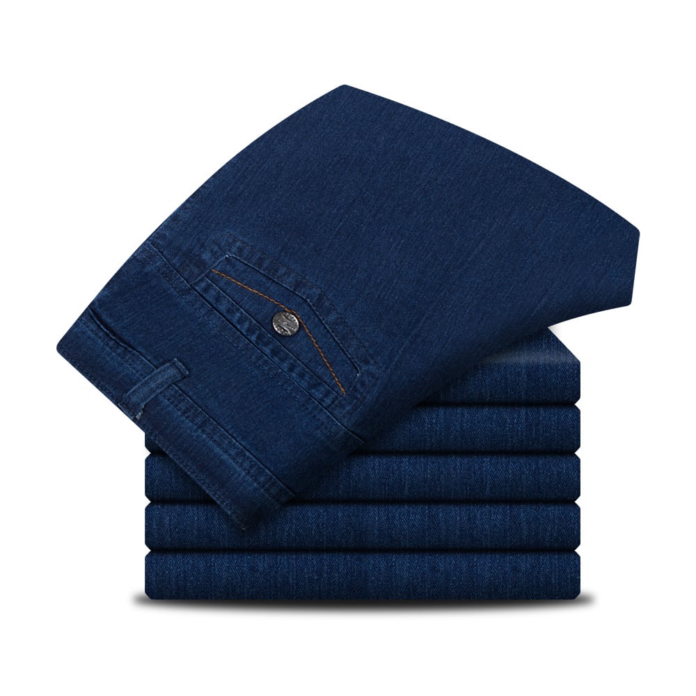 🔥 Hot Sales -50% OFF🔥 Jeans taille haute à coupe droite pour hommes