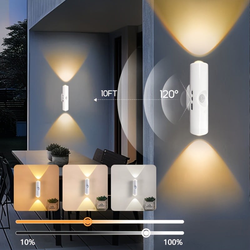 💎 ACHETEZ 3, OFFERT 1 ! 💎 Lampe d’Ambiance LED Rechargeable avec Capteur de Mouvement – Détection Intelligente, Éclairage RVB & Installation Magnétique