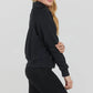 💝🔥Soldes à durée limitée - 50 % de réduction🔥🎀Ensemble lounge 2 pièces pour femme, coupe oversize, demi-zip et jambes larges