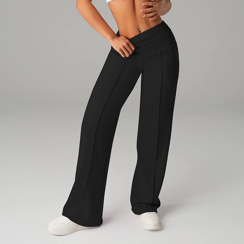 👖 50% DE RÉDUCTION ! 💃 Pantalon Droit Femme – Coupe Ample, Tissu Souple & Élégance Quotidienne ✨