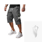 🍃 Pantalon Cargo Capri Homme – Taille à Cordon, Tissu Respirant ✨